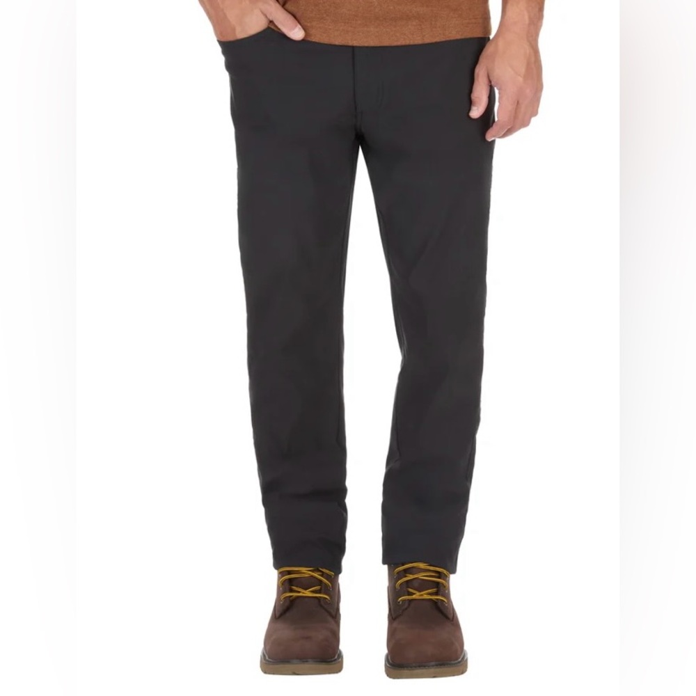 The American Outdoorsman Men's Freedom Stretch Black Pants 36x32